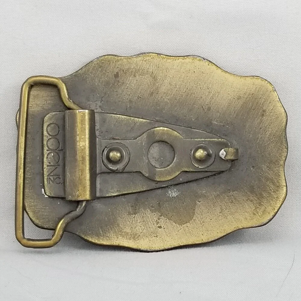 Belt Buckle Ray Name Letters‎ Engraved Etched Western Style USA Made By Oden Inc
